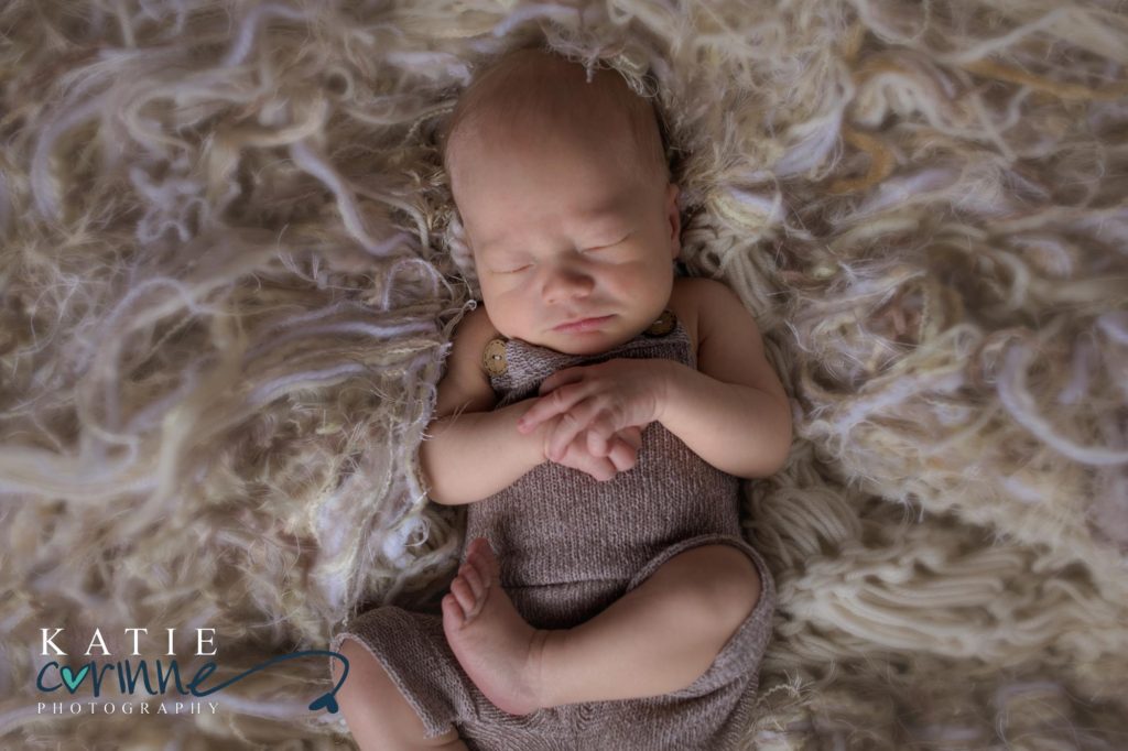 Snugly newborn by Katie Corinne