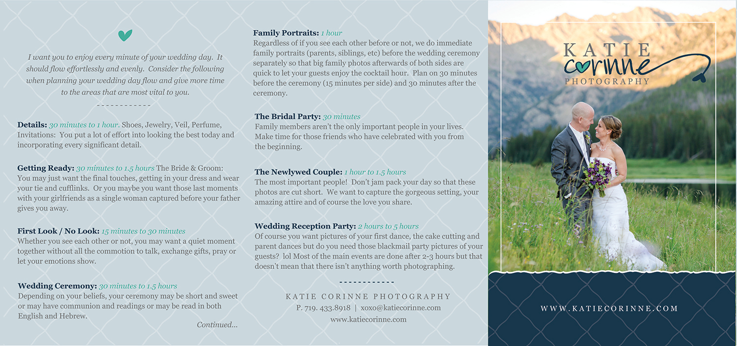 Lovely Wedding Planner Welcome Package Template