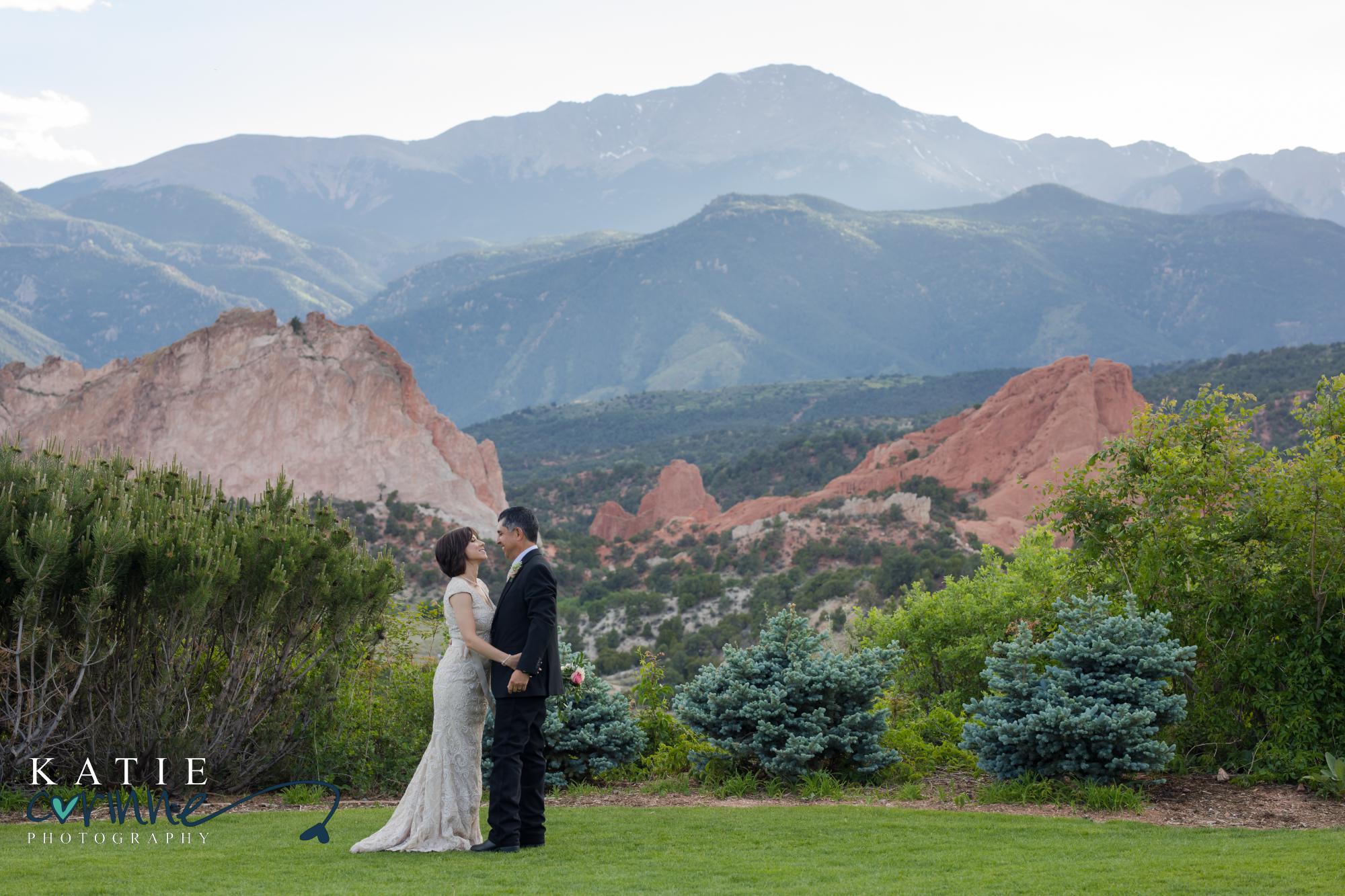 New Mexico couple at destination wedding in Colorado