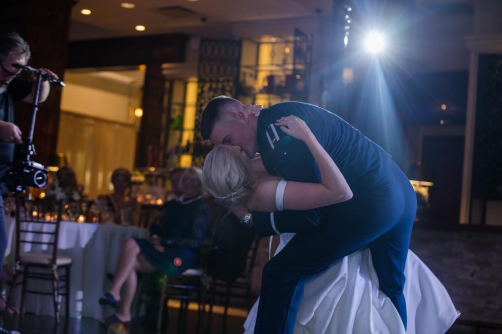 Colorado USAFA couple has first dance at wedding