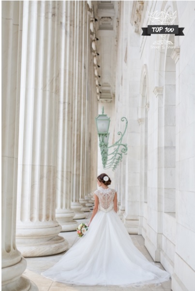 winner of wedding photography contest colorado, amazing wedding photography, Top wedding photographer colorado, Bride at courthouse in gorgeous bridal gown