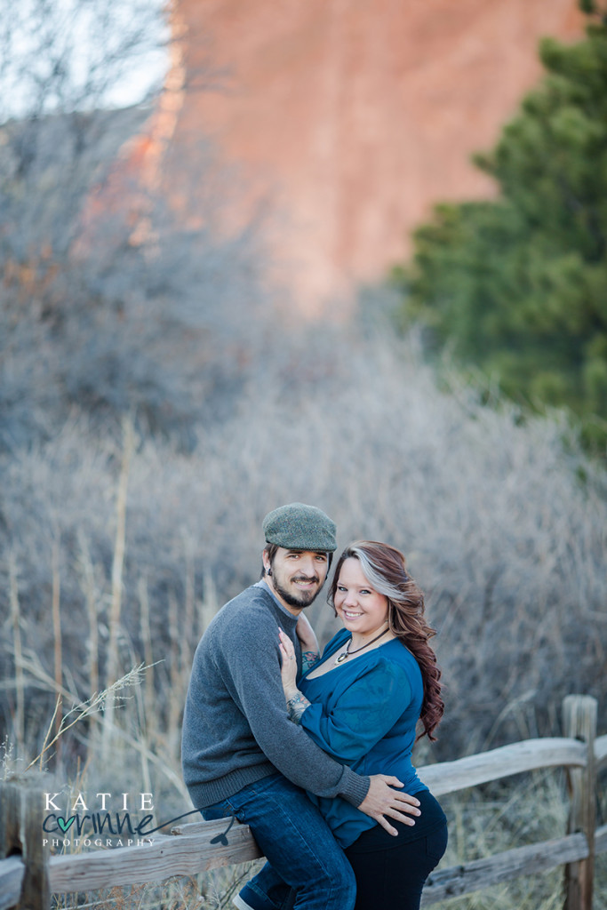 Red rocks Garden of the Gods engagement photography photos