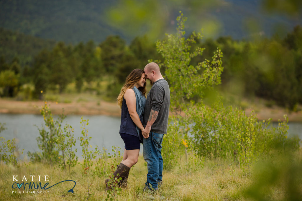 engagement photography, monument portrait studio, engaged in the mountains