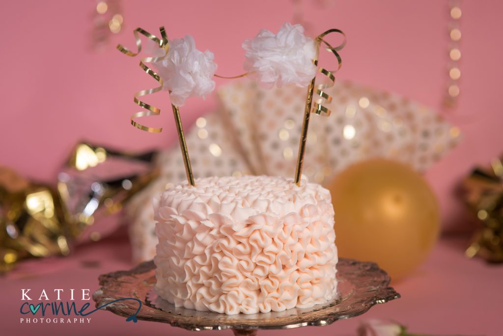 Cake Smash Details, Cake for Cake Smash, Pink Cake Smash, Creative Birthday Cake