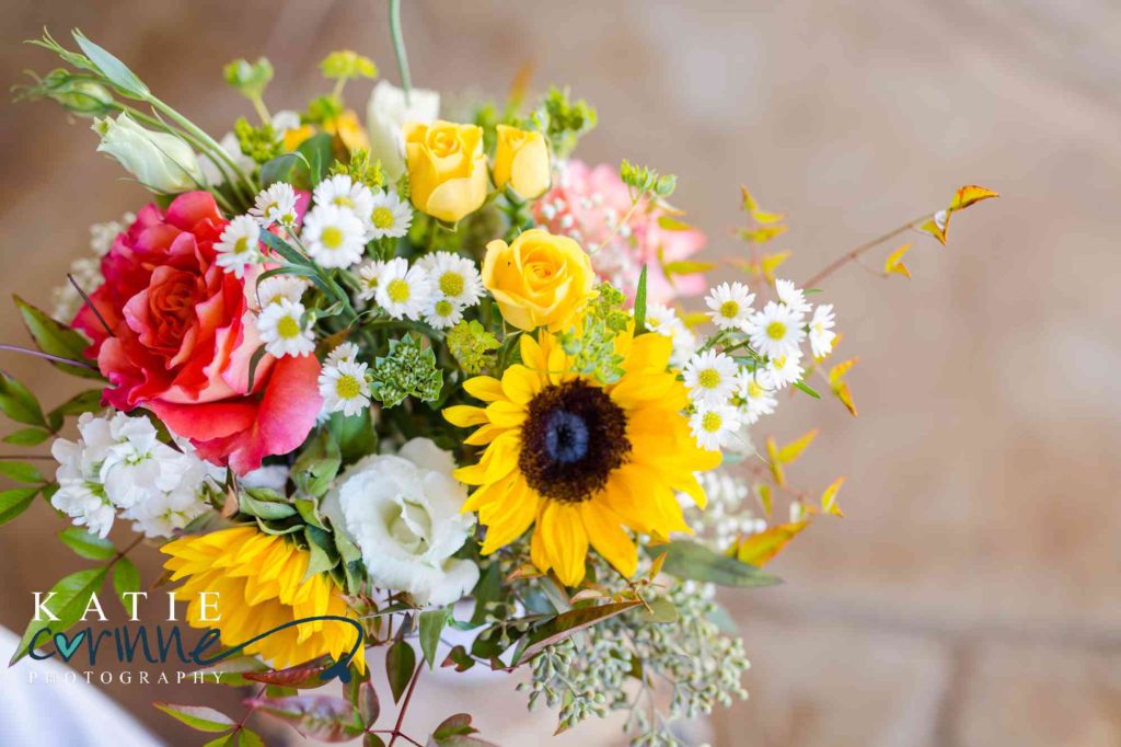 Sunflower Wedding Bouquet Ideas