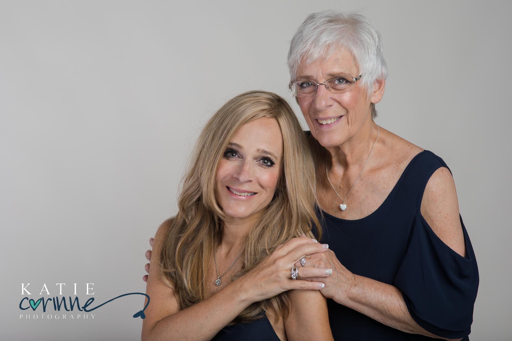 Mother daughter cancer portraits