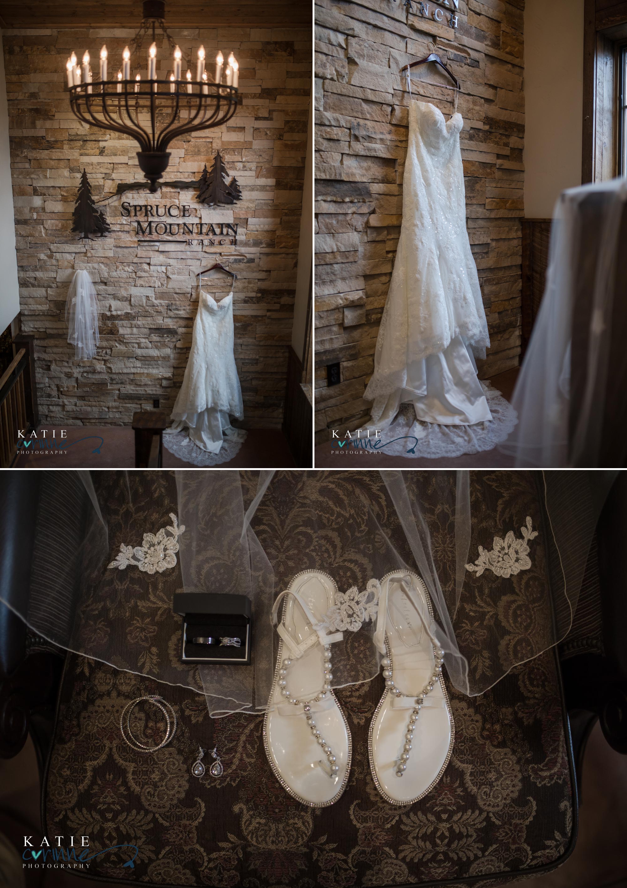 Kelsey's Wedding Details at Spruce Mountain Ranch