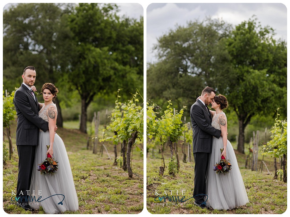 The Vineyard B&B at Lost Creek Ranch Wedding Shoot by Katie Corinne in Austin