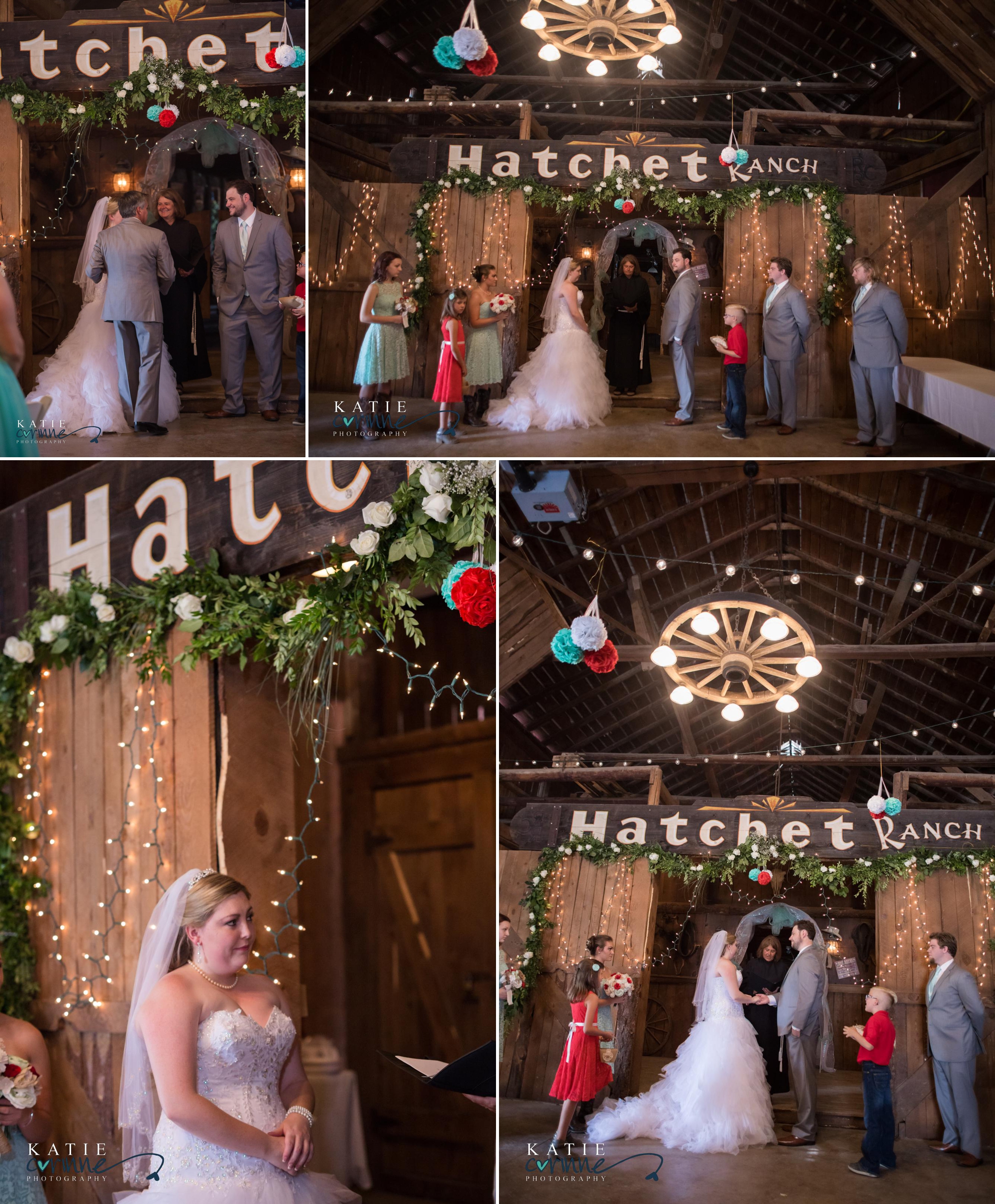 Wedding at Hatchet Ranch