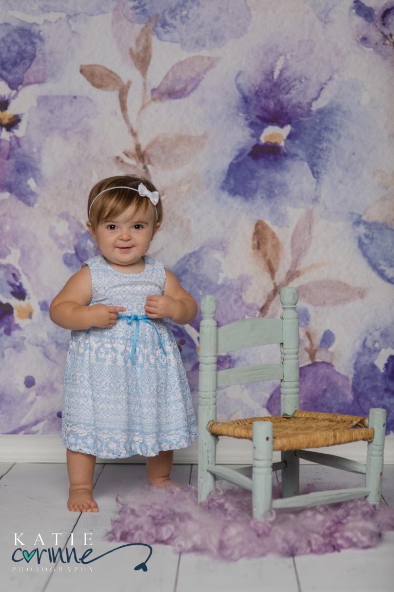 Colorado Springs Cake Smash Session Brynlee Katie Corinne