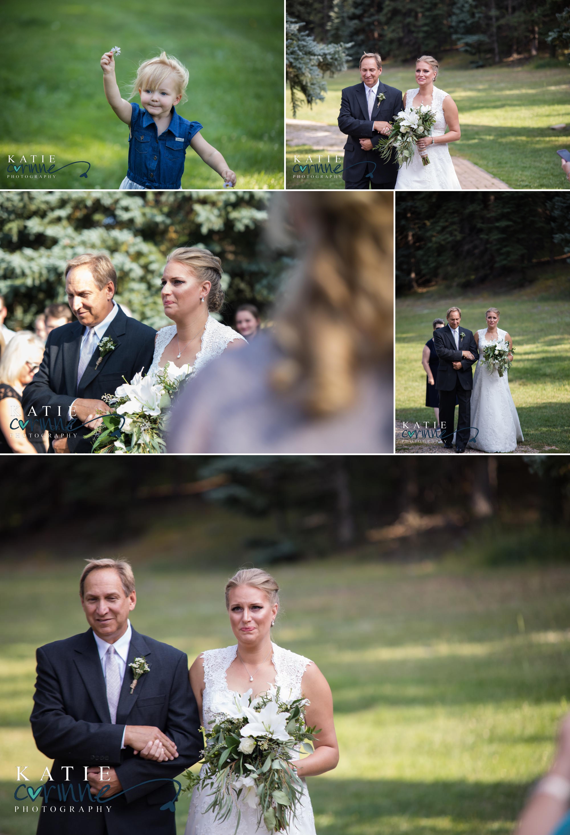 Ceremony at Lower Lake Ranch Wedding