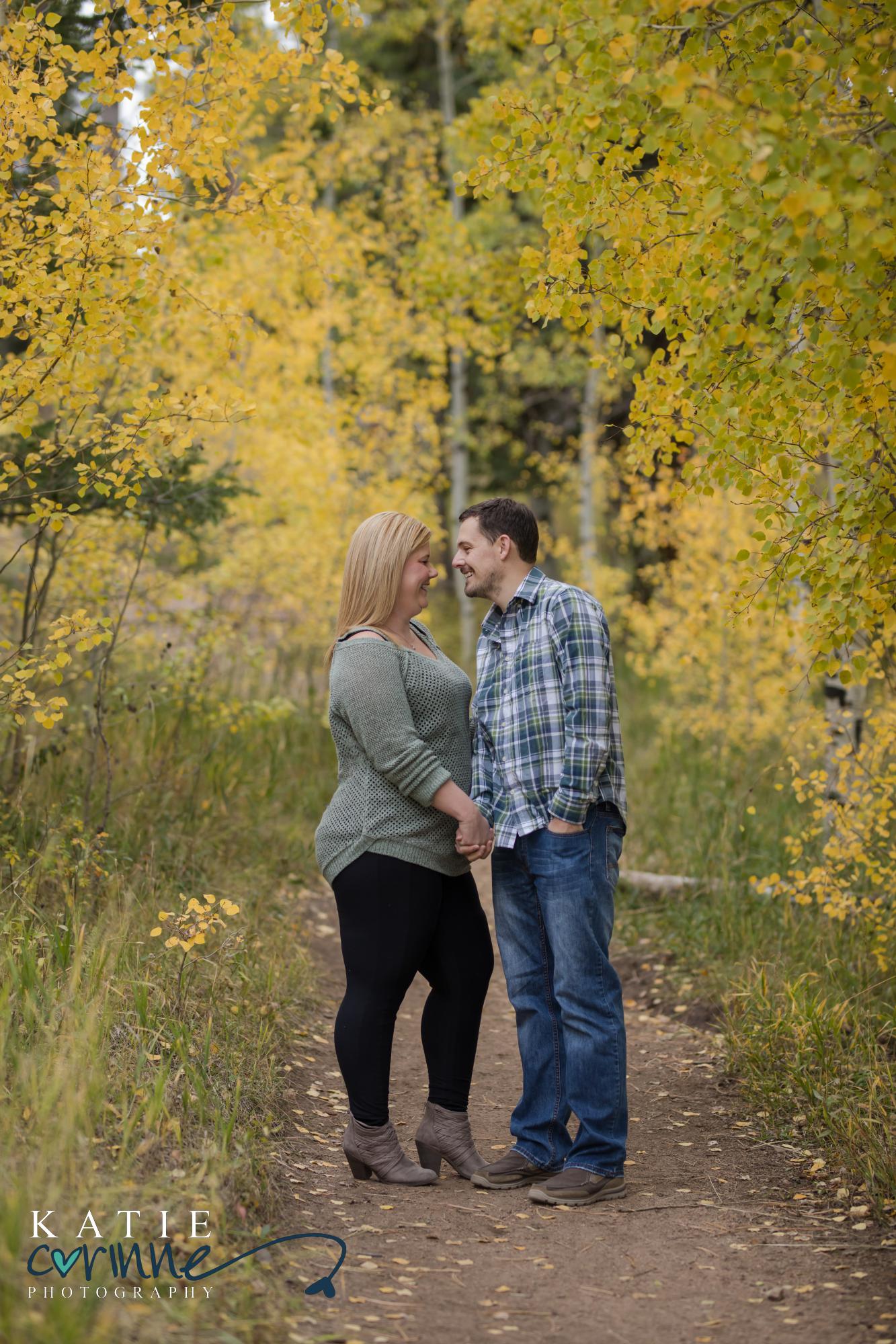 Fall Colorado Engagement photos