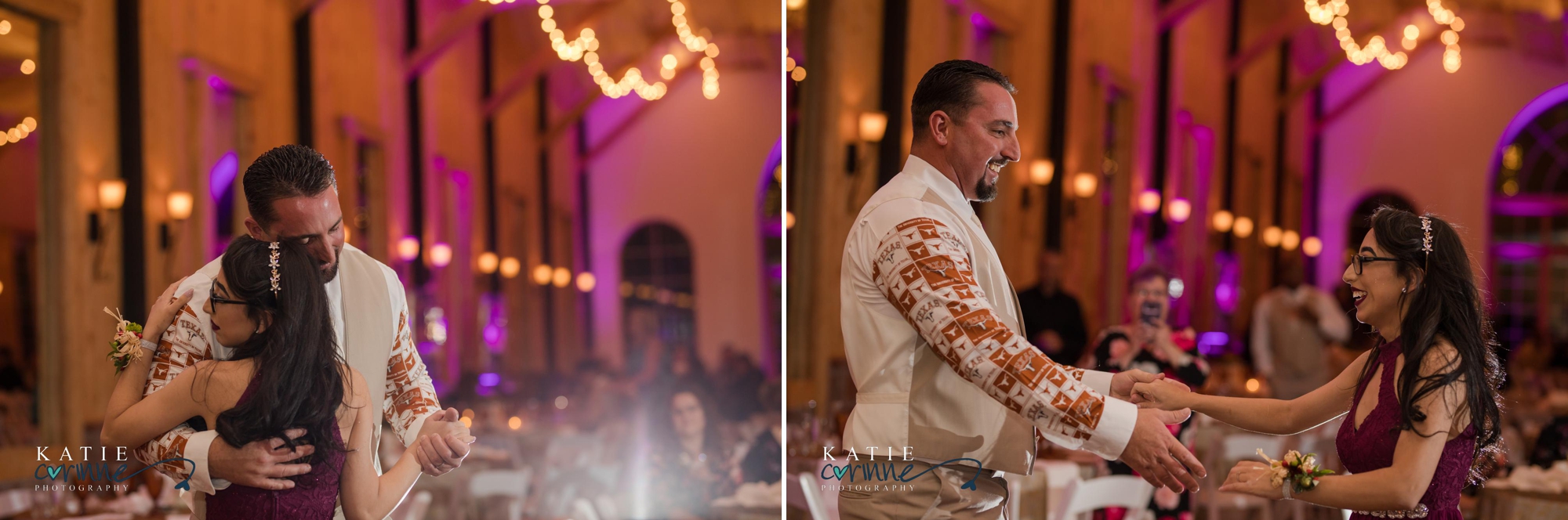 groom shares special dance with their his teenage daughter