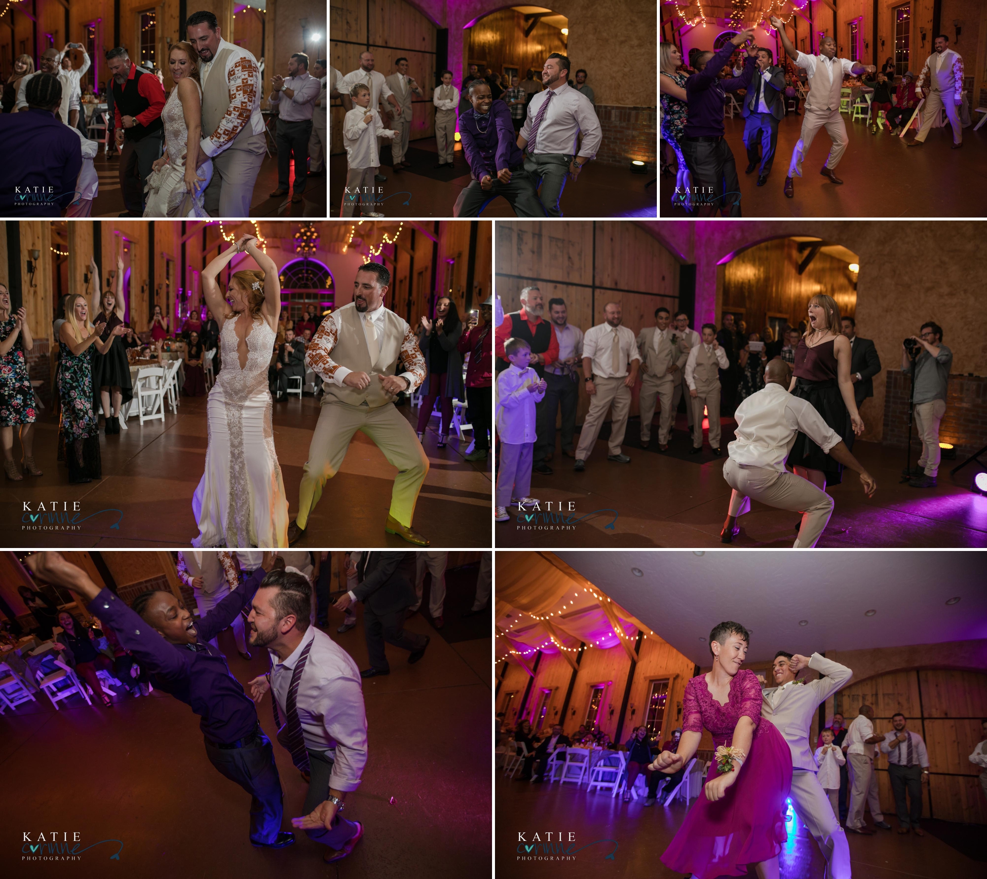 bride and groom dance at wedding reception in Colorado Springs