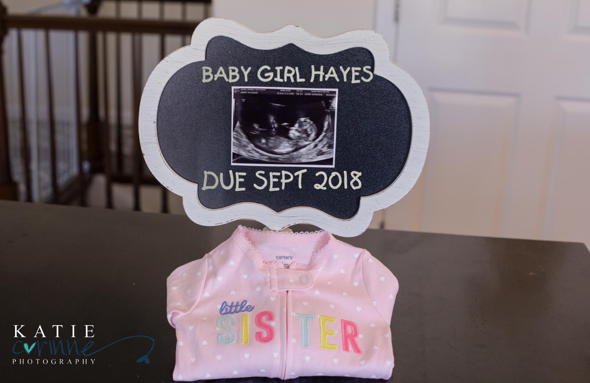 gender reveals for baby girl on the way