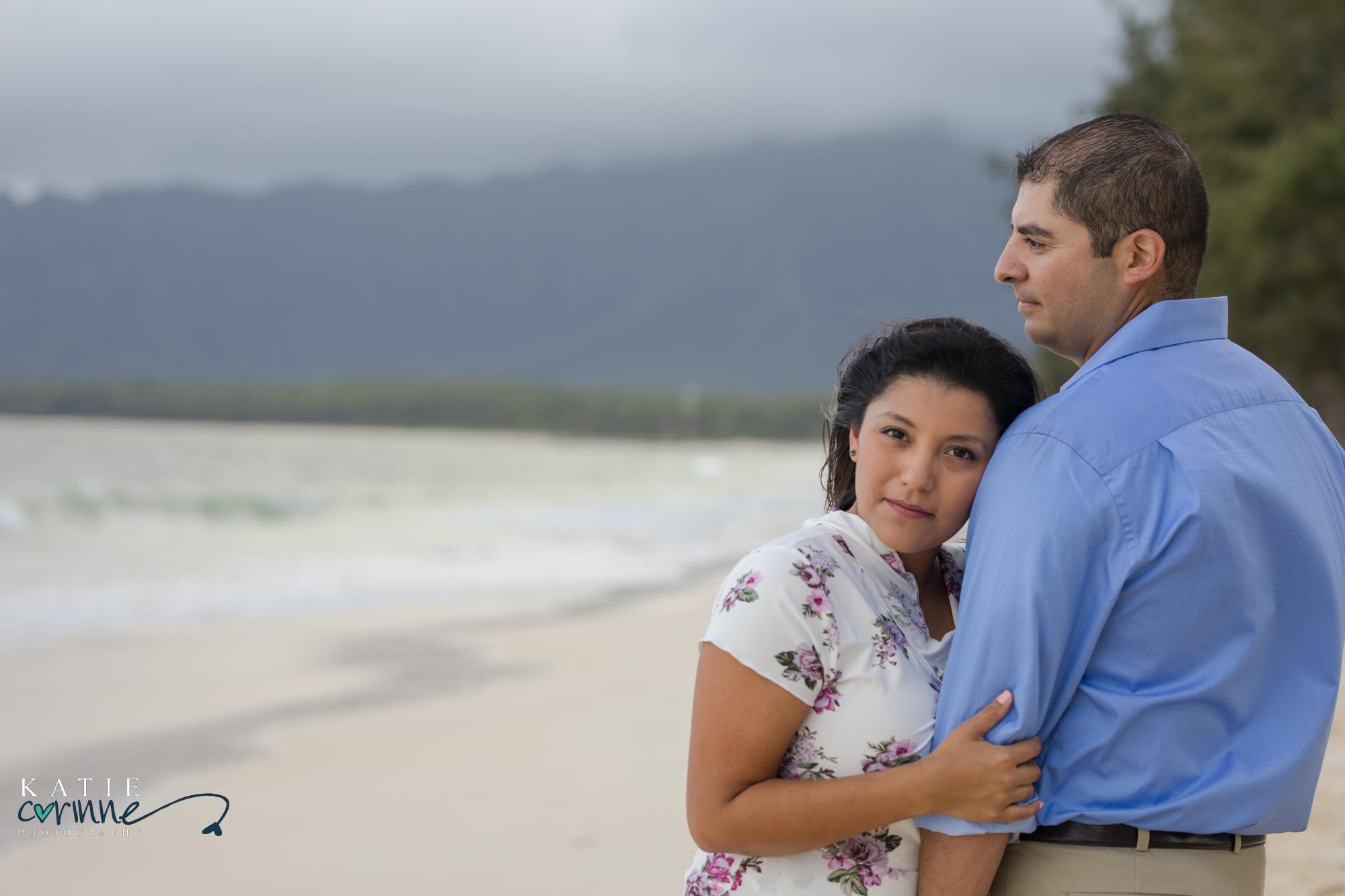Engagement photos on Oahu