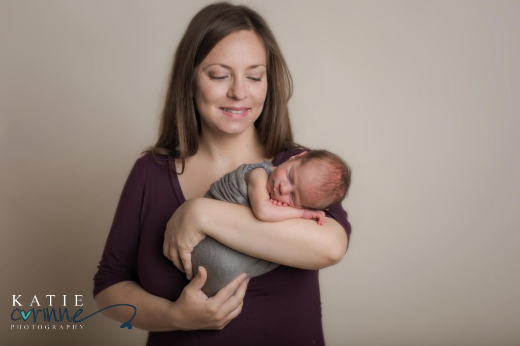Colorado mother with newborn baby