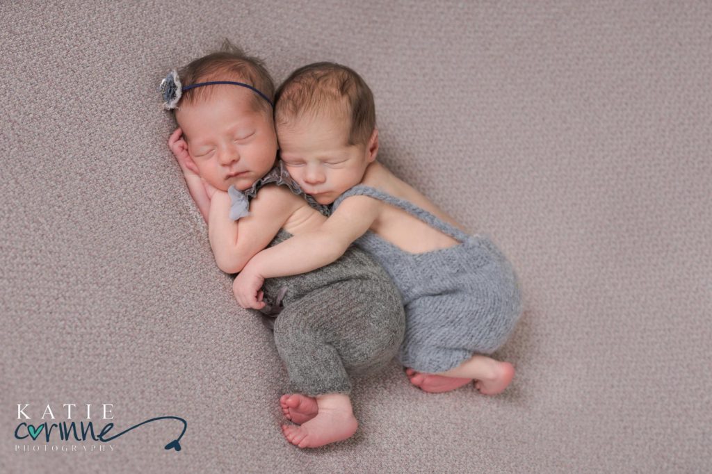 Colorado twin newborn babies