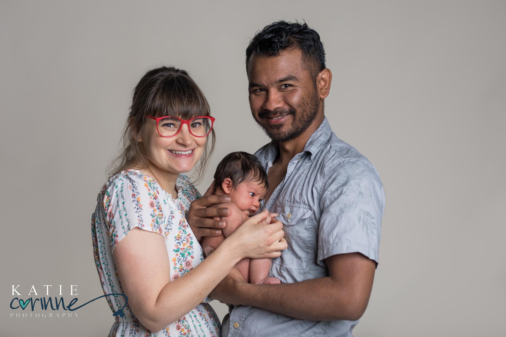 Family Portrait by Colorado Springs newborn photographer