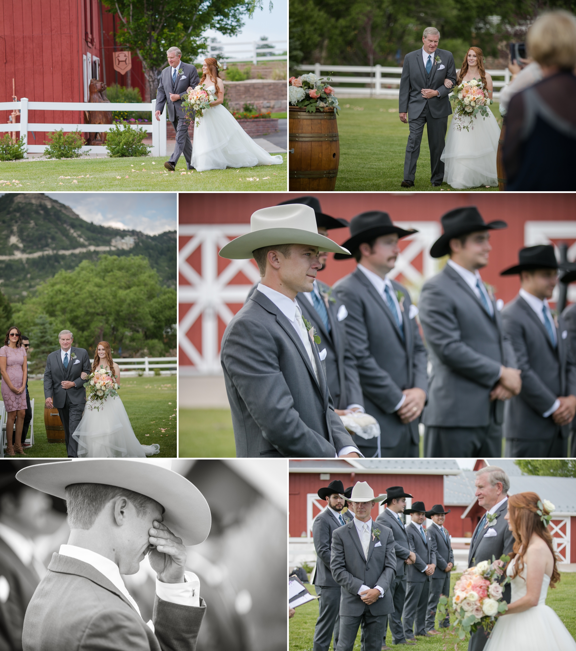 cowboy country wedding in Colorado