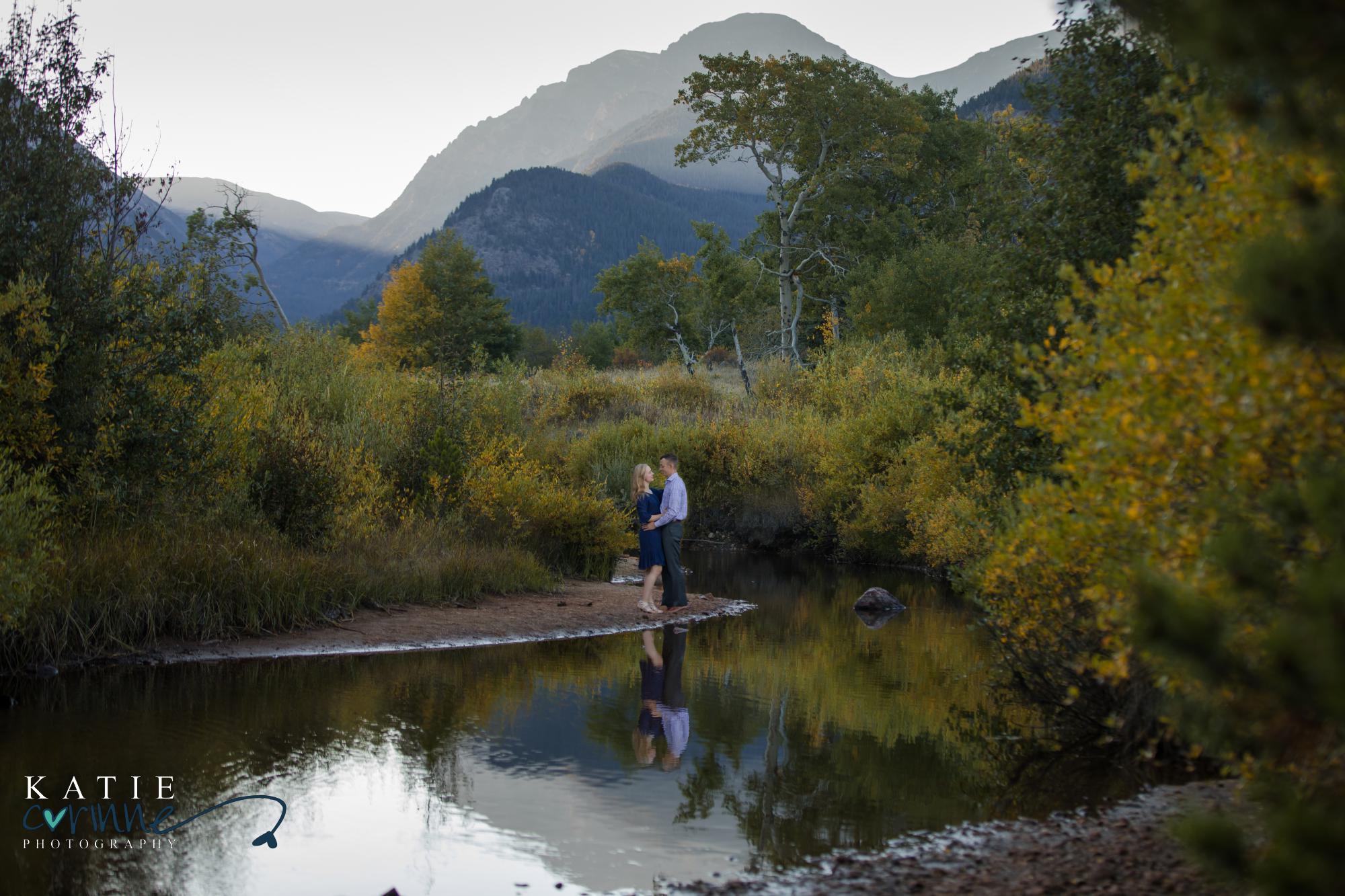 Colorado couple photographed in rocky mountains