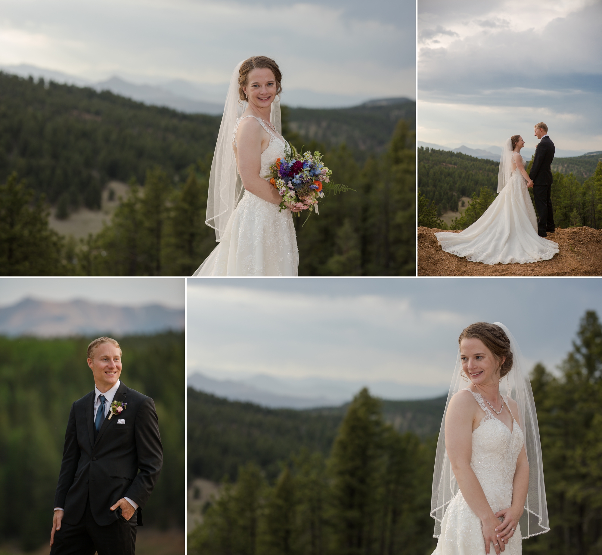 colorado springs bride and groom photography