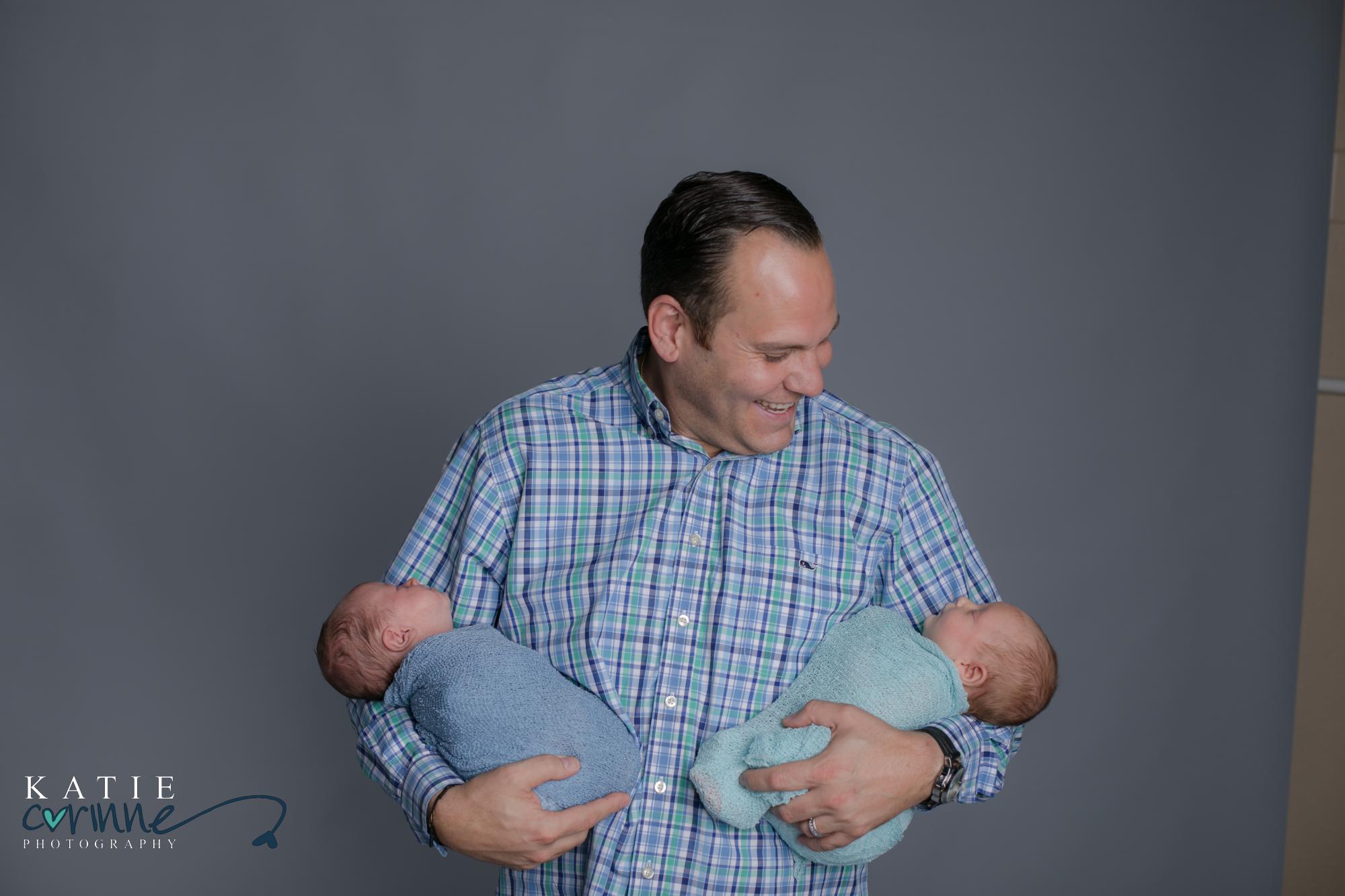 Colorado springs family newborn portrait