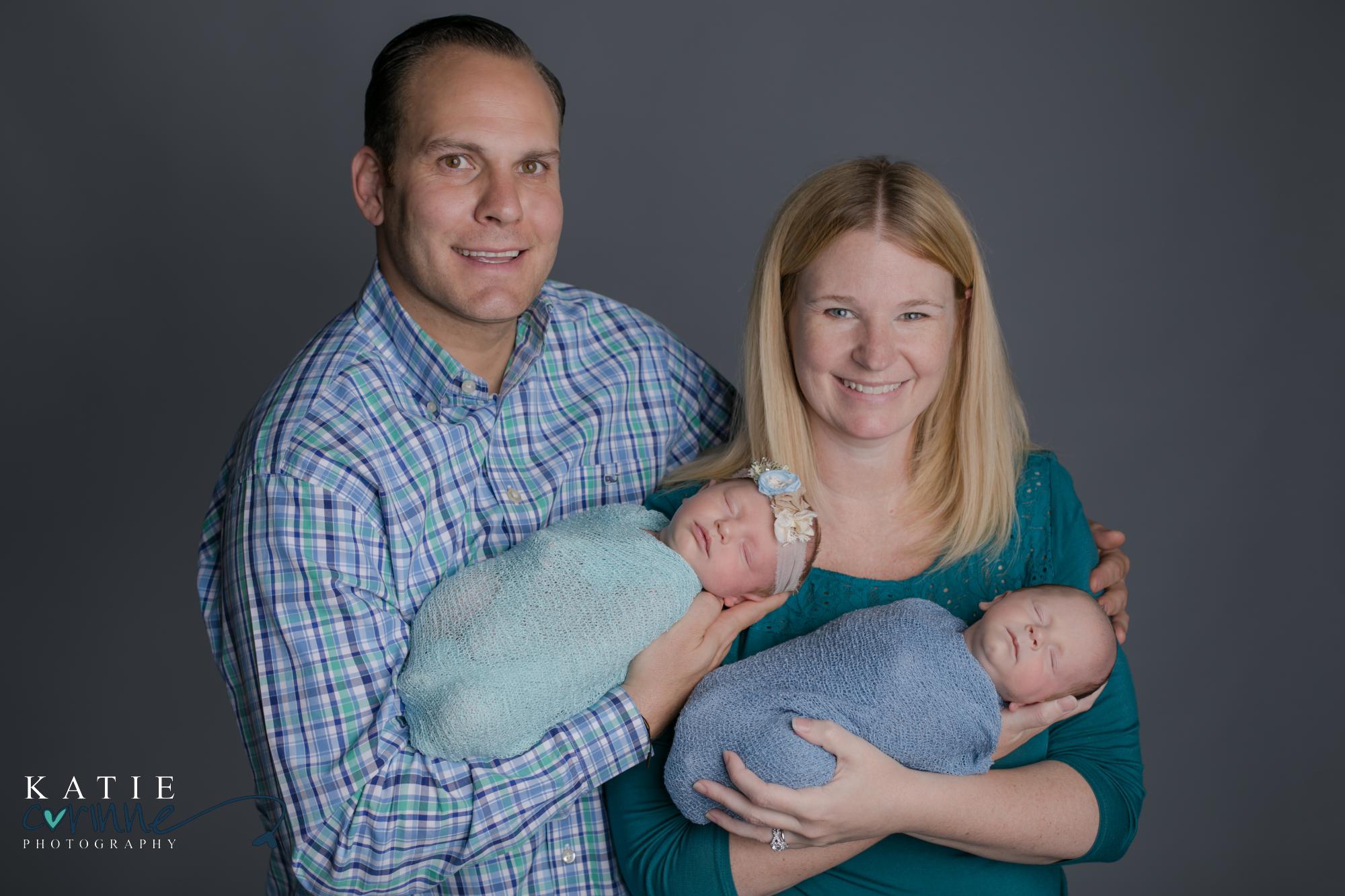 Colorado family newborn portrait