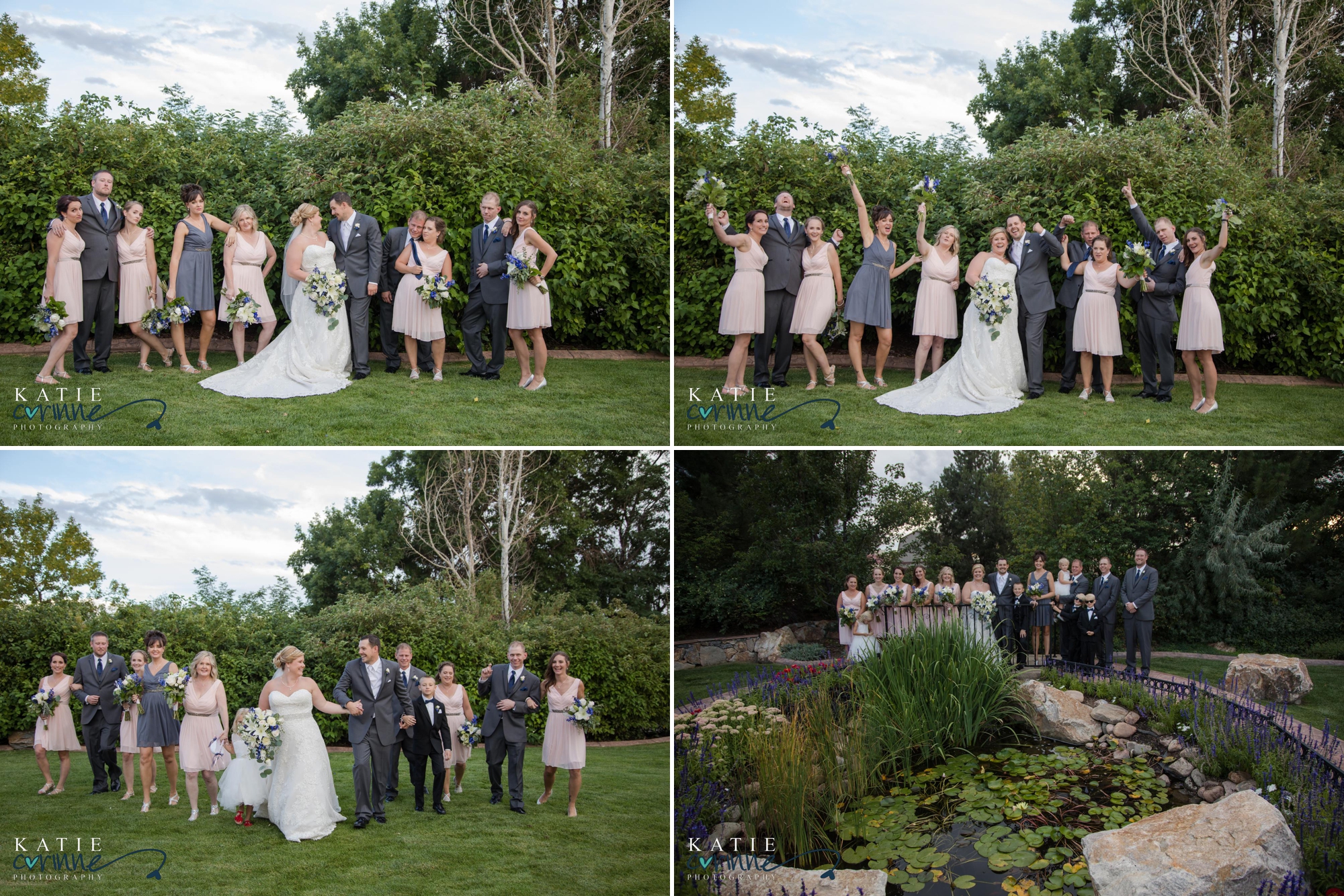 wedding party in thornton, Colorado