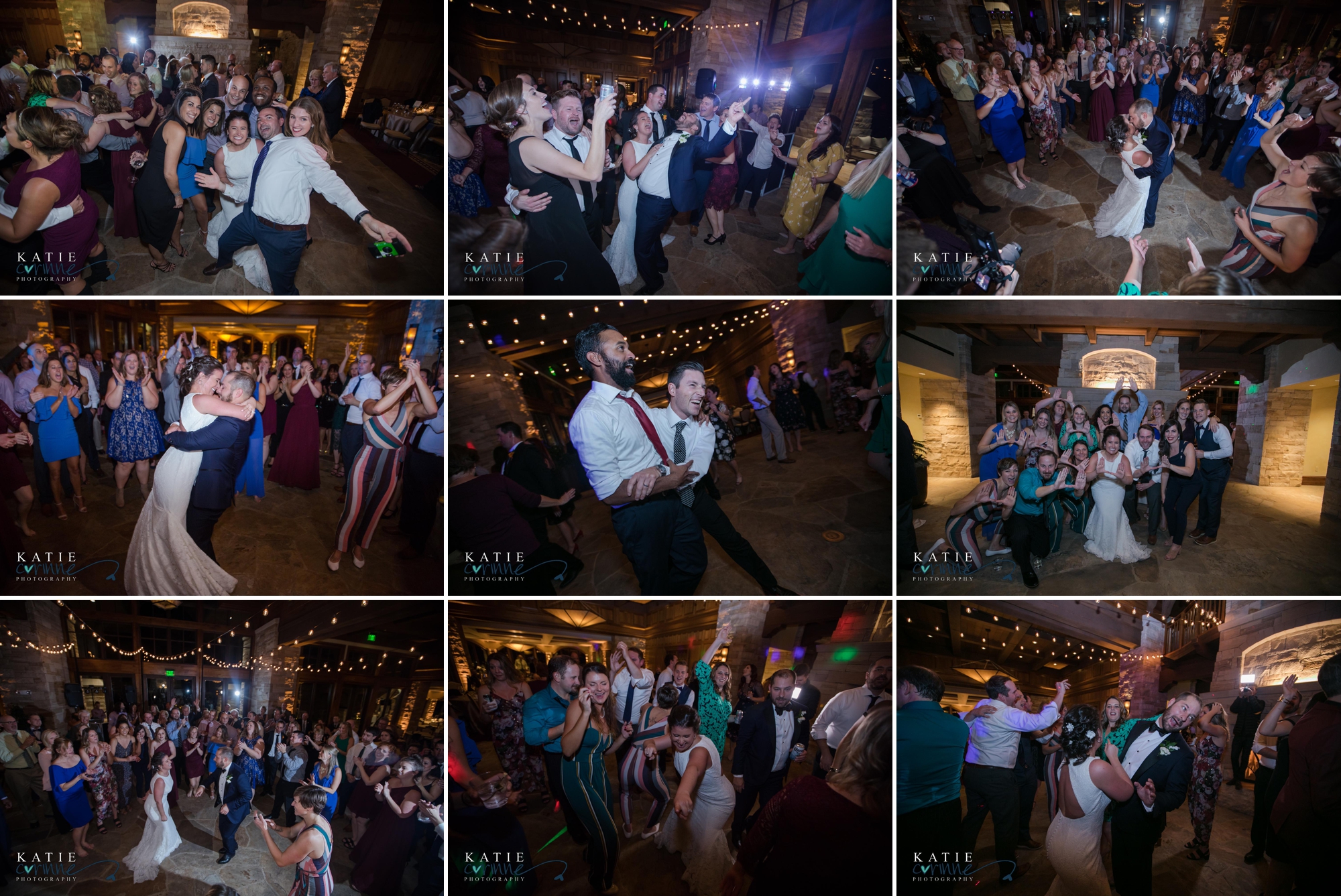 Colorado photographer captures wedding guests dancing
