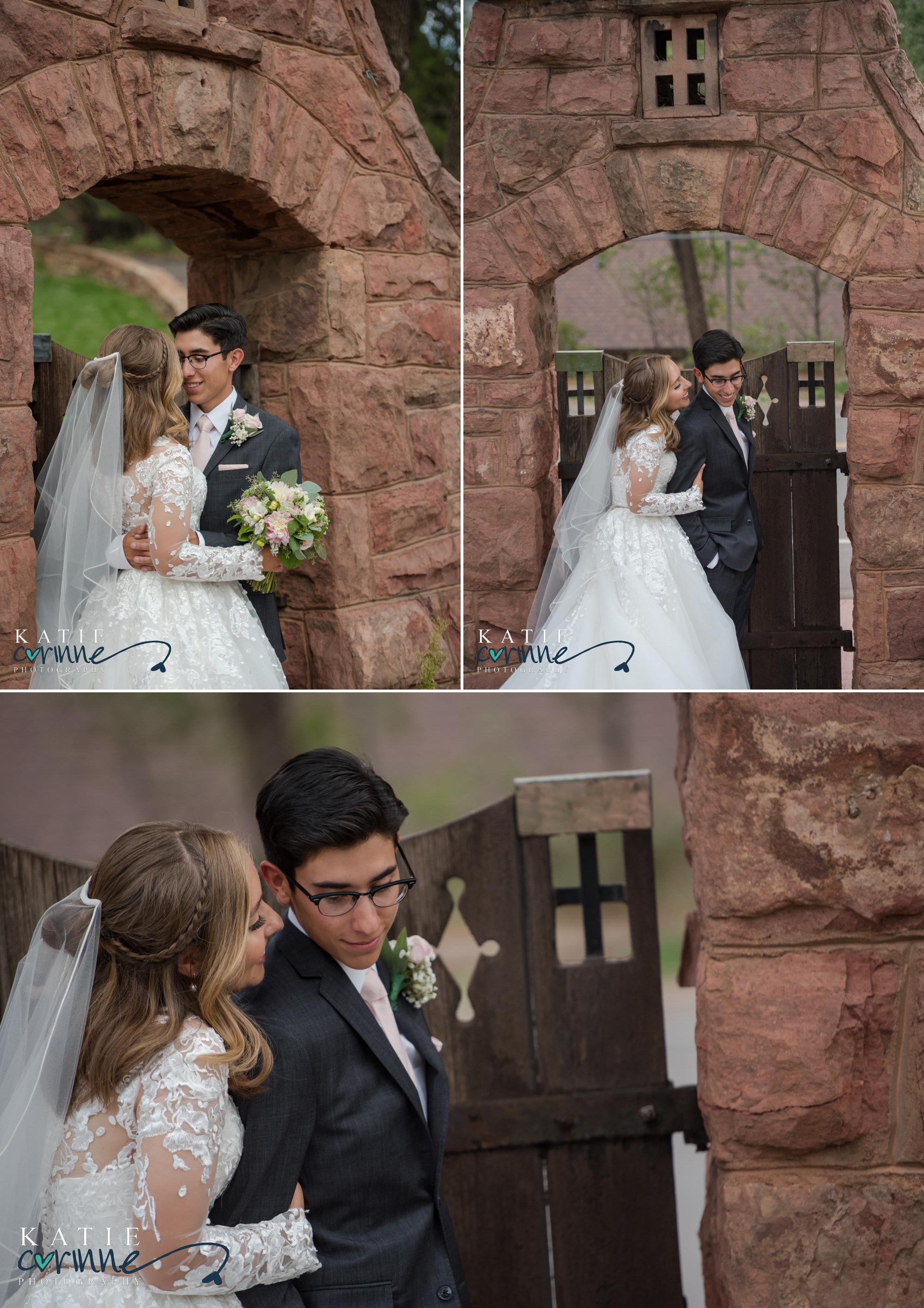 Colorado springs newlyweds photographed by colorado wedding photographers