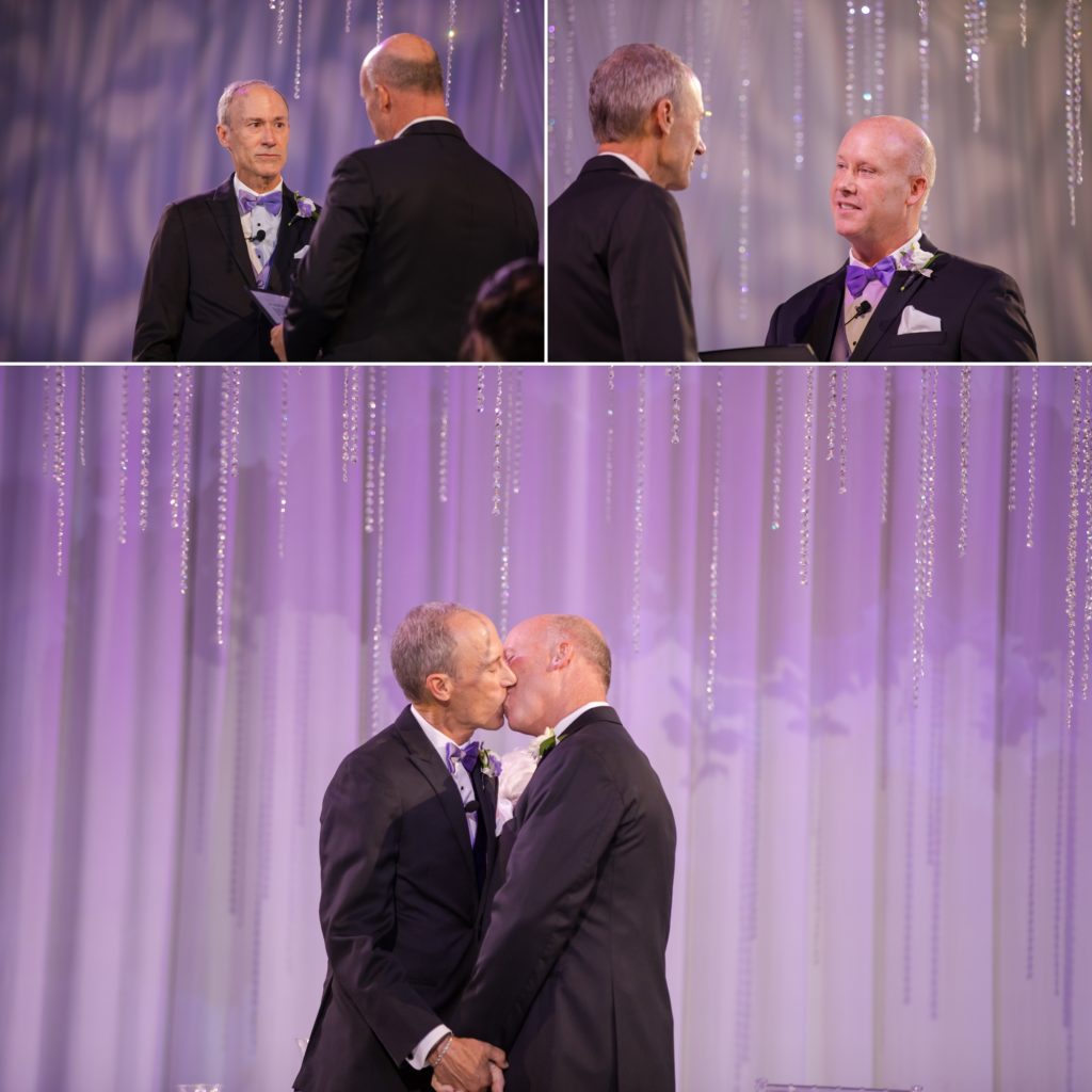 Denver couple has first kiss at same sex wedding