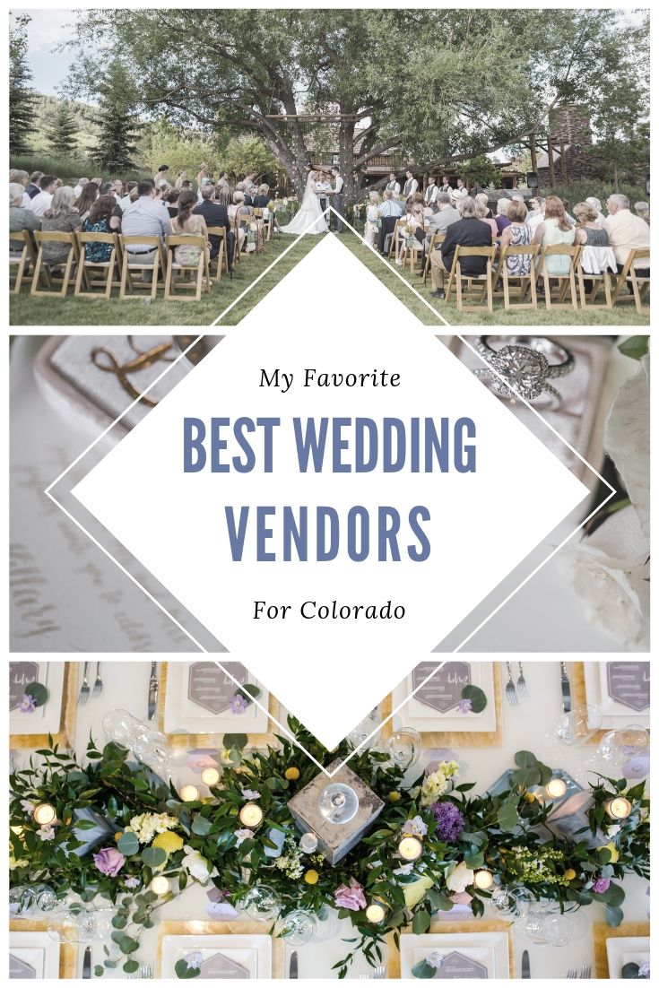 best wedding vendors for Colorado
