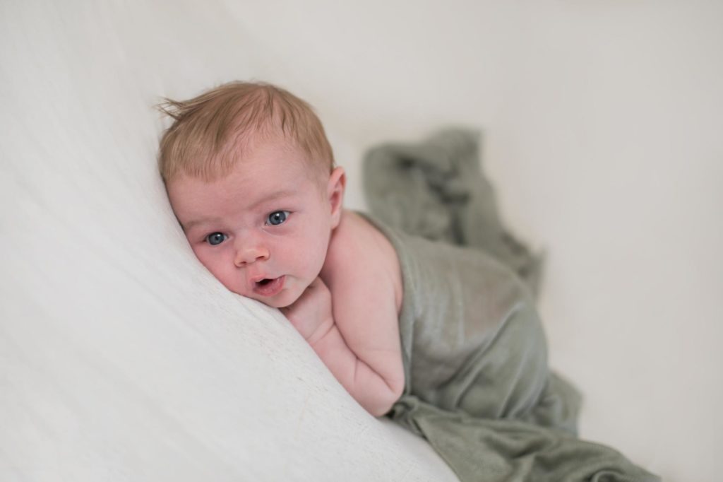newborn baby boy posed photography