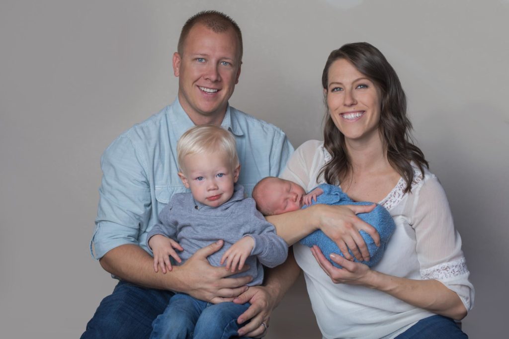 newborn with Colorado Springs family