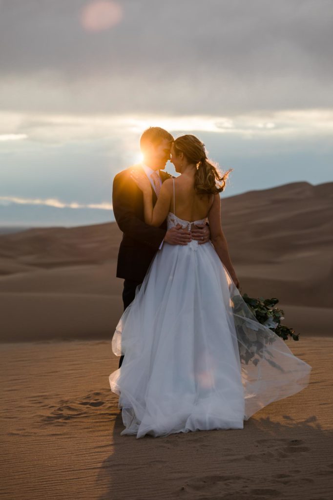 Colorado couple at Great Sand Dunes National Park