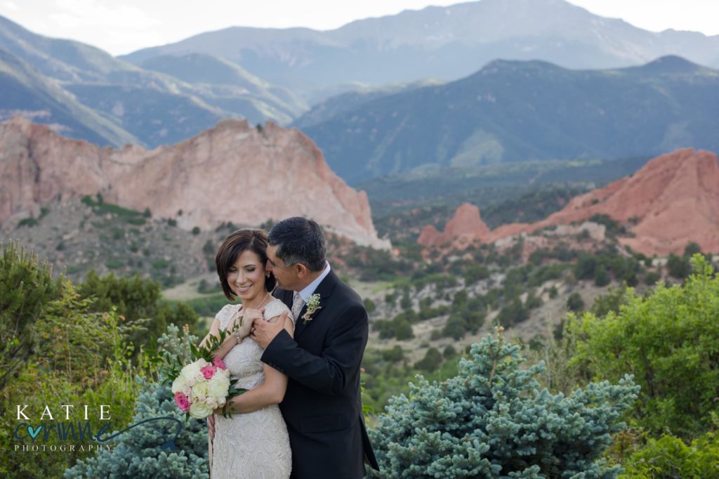 couple poses for colorado elopement photographer