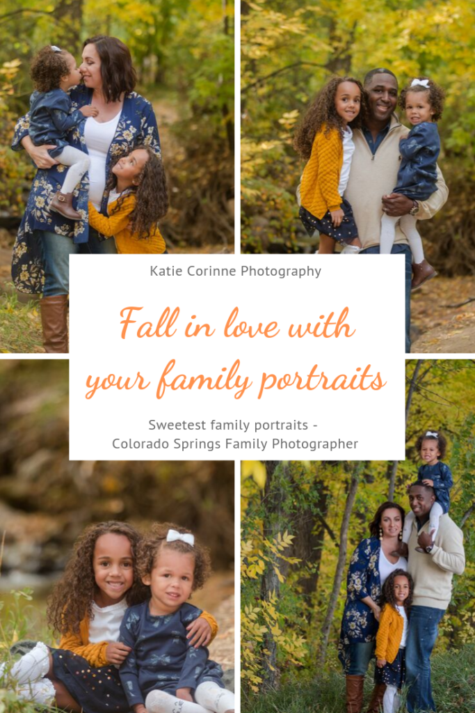 Family Portraits at Bear Creek Park in Colorado