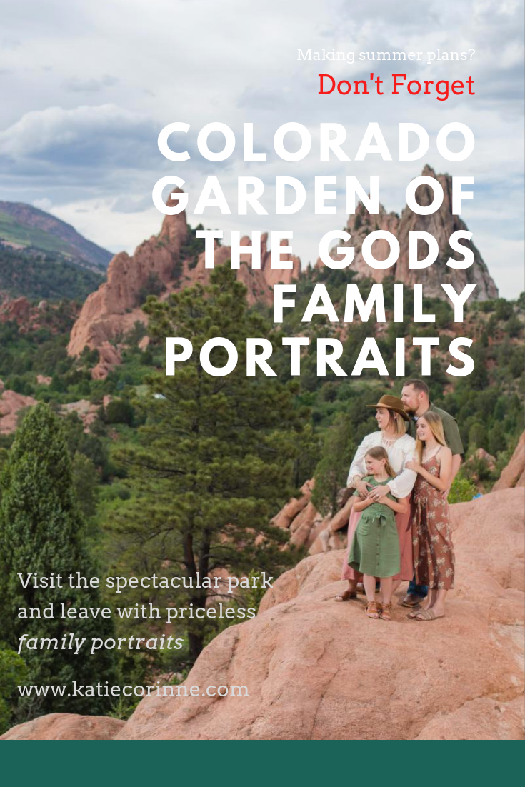 Family Vacation Photos at Garden of the Gods
