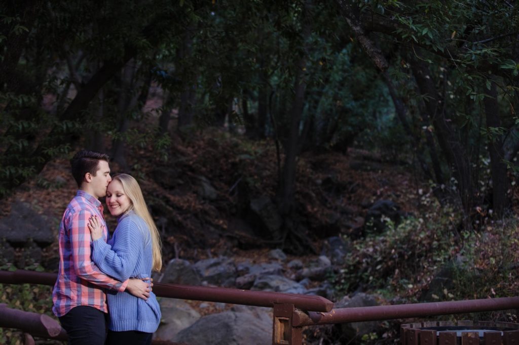 couple holds each other at Santa Barbara engagement photographer session