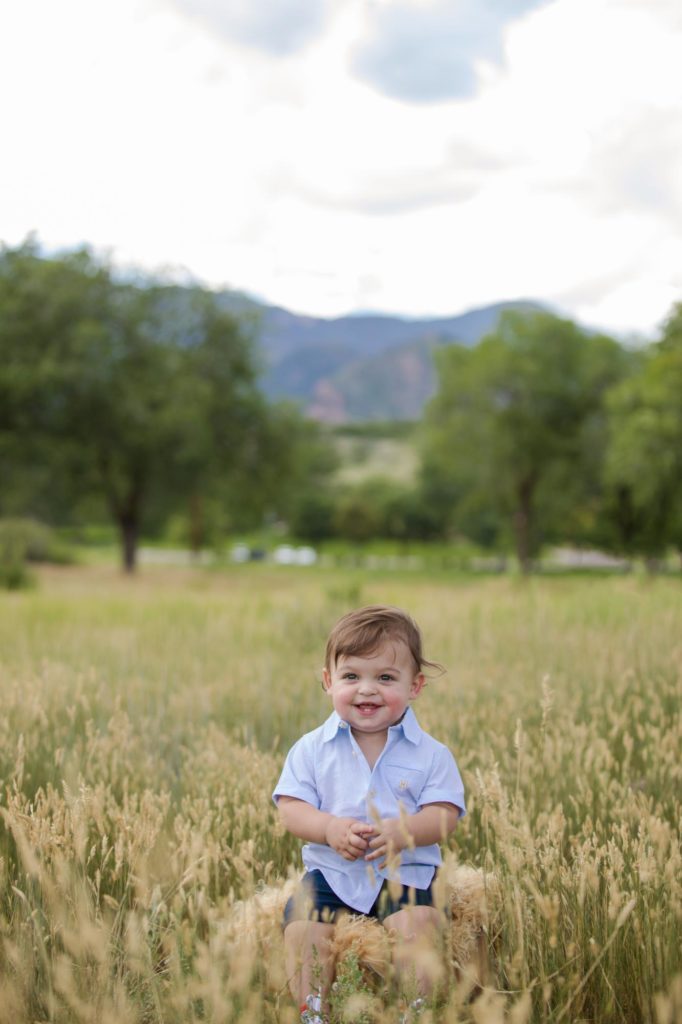 Watch your baby grow with Colorado Springs baby photographer