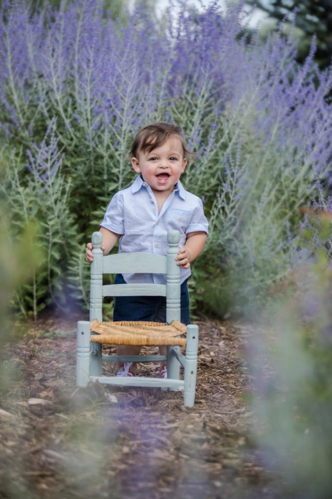 watch your baby grow with outdoor baby photos of Colorado Springs one year old