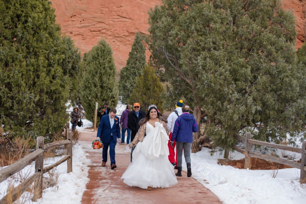 ceremony locations at Garden of the gods