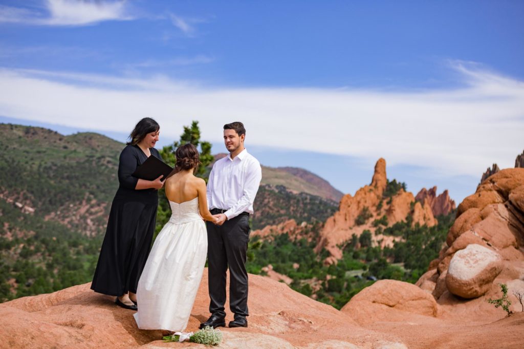 groom marries quarantine partner in Colorado Springs
