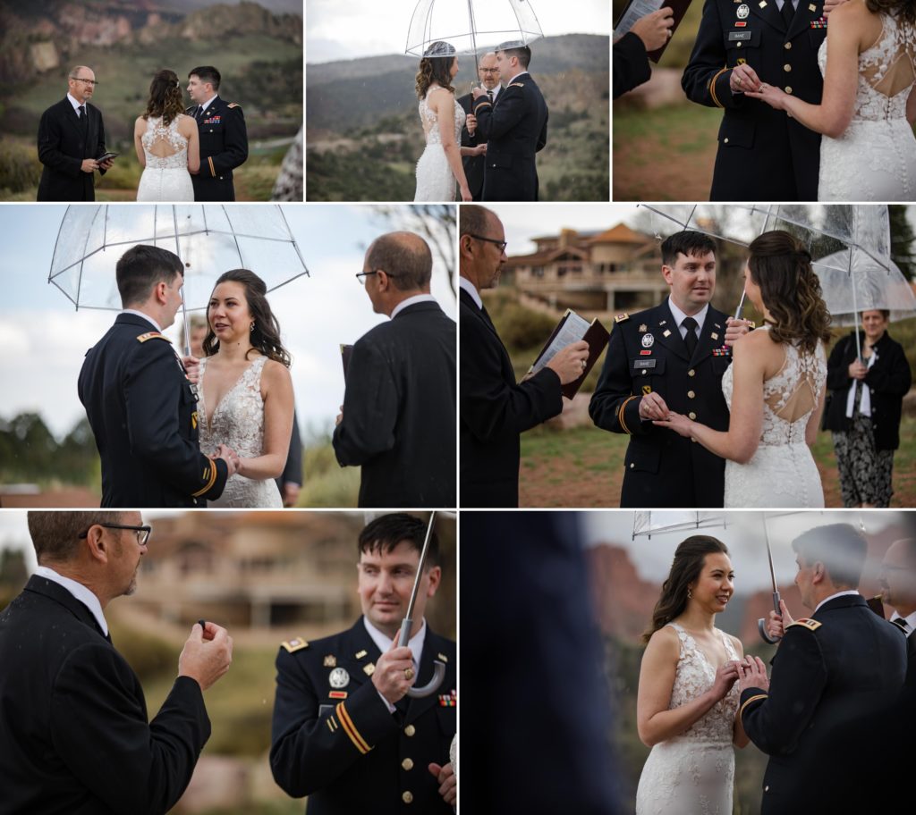 military couple tie the knot in a pandemic