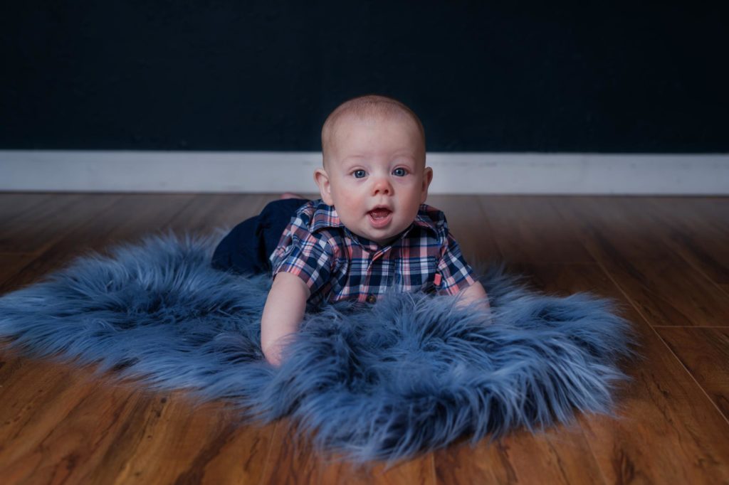 Denver baby milestone photography