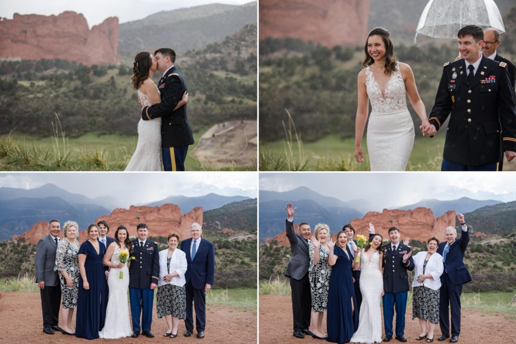 Colorado Springs military couple tie the knot in a pandemic