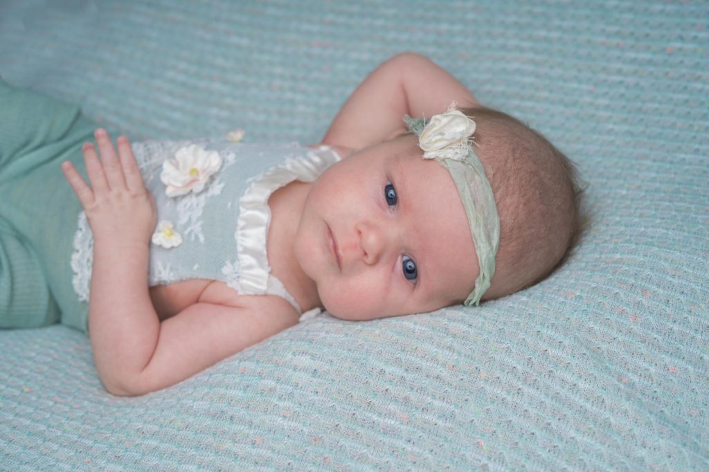 how to photograph babies with COVID precautions