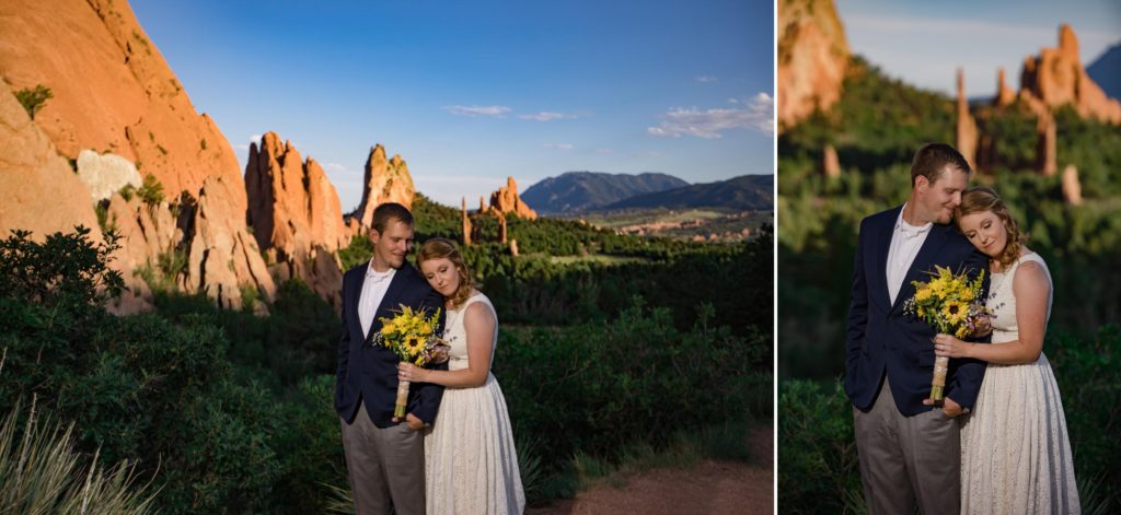 Colorado Springs couple elopes at Garden of the Gods