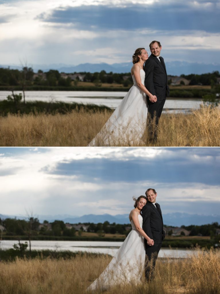 Denver couple takes newlywed portraits